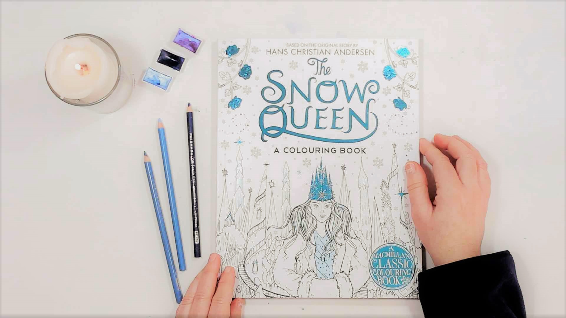 The Snow Queen Coloring Book Review – SoyFelizPintando